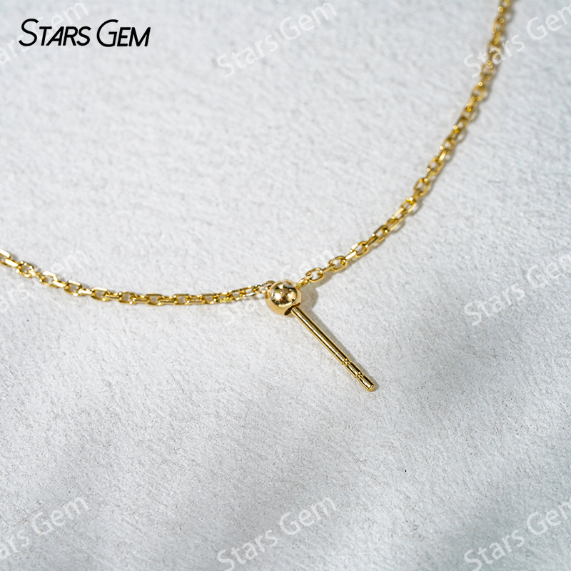 18K Yellow Gold with Round Brilliant Cut Lab Grown Diamond Bracelet