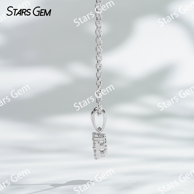 18K White Gold 3.2mm DEF VS Halo Set Round Brilliant Cut Lab Grown Diamond Pendant Necklace