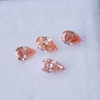 Vivid Pink Pear Cut VVS Lab Grown Diamond with IGI