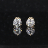 18K Yellow Gold Martini Set 1 Carat T.W Lab Grown Diamond Earring