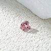 Heart Cut Pink Padparadscha Color Lab Grown Gemstones