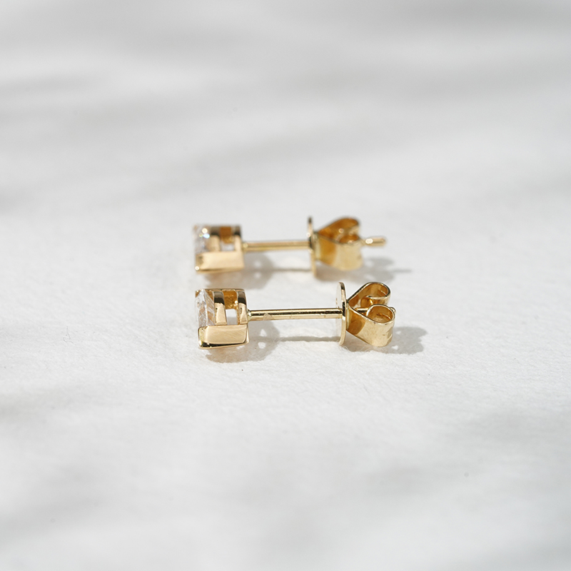 Starsgem Marquise Cut 0.3ct*2 Lab Grown Diamond Studs Earrings 