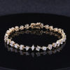 Starsgem Group Order Lab grown diamond fancy diamond tennis bracelet 