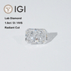 Starsgem Radiant Cut IGI Certificated Diamond D E VS VVS 1.0ct Loose Diamond 1 carat Lab Grown Diamond