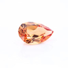 Pear Cut Lab grown Gemstone Orange Color Stone Lab Grown Gemstone