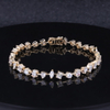 Starsgem Group Order Lab grown diamond fancy diamond tennis bracelet 