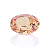 Orange Color Sapphire Stone Lab Grown Gemstone Loose Oval Cut Lab grown Gemstone for Jewelry 