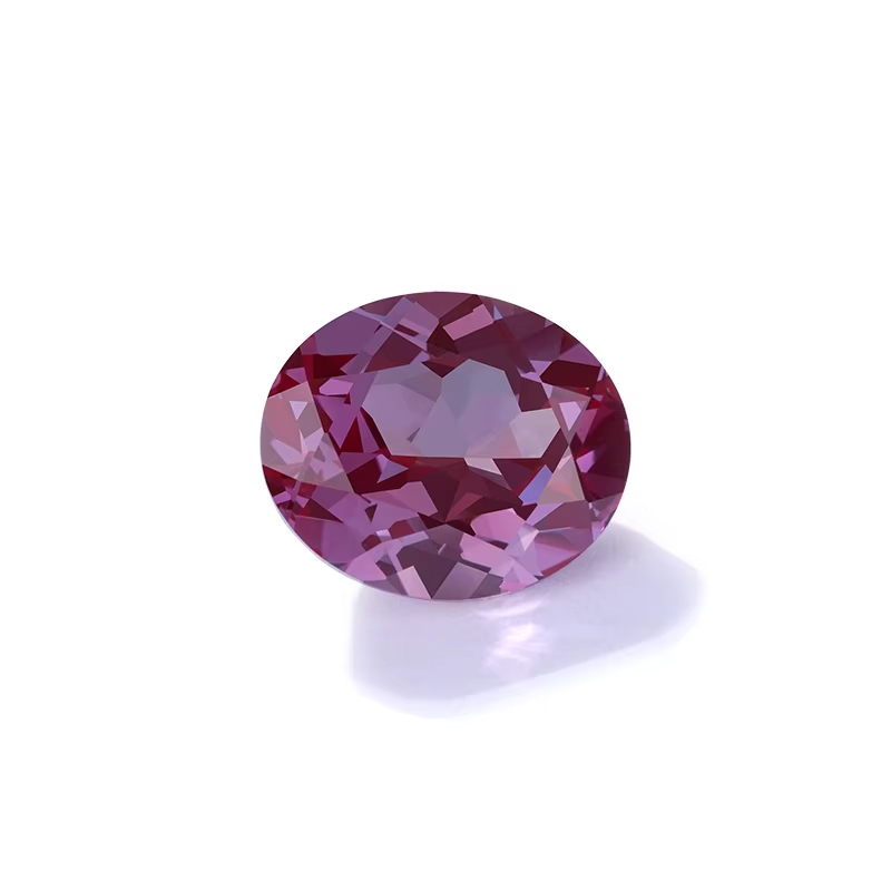 Starsgem Lab Grown Alexandrite Color Gemstone Oval Cut Synthetic Lab grown Gemstone for Jewelry