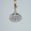 East-West Oval Shape Lab Diamond Pendant Group Order