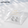 AAAStarsgem 0.1ct & 0.23ct Round Brilliant Cut Lab Grown Diamond 10K Gold Diamond Stud Earrings