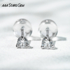 AAAStarsgem 0.1ct & 0.23ct Round Brilliant Cut Lab Grown Diamond 10K Gold Diamond Stud Earrings