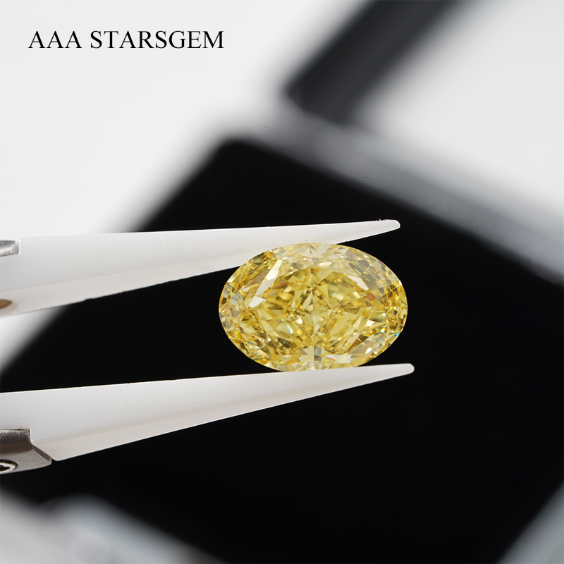 Fancy Yellow IGI HPHT Diamond