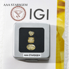 Fancy Yellow IGI HPHT Diamond