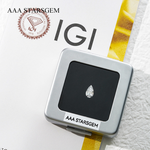 Pear Shape Loose Stone Lab Grown Diamond with IGI Certificate