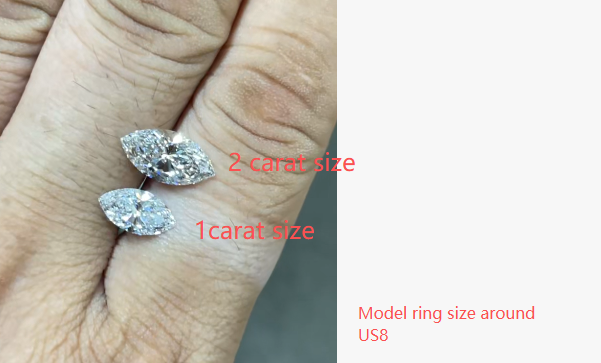 East-West Marquise Cut Diamond Ring Group Order