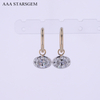 AAAStarsgem Oval ShapeLab Grown Diamond Drop Earrings For Women