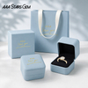 AAAStarsgem Custom IGI Jewelry 9K 10K 14K 18K Solid Gold 1.0ct Oval Shape Solitaire ring Lab Grown Gemstone Lab Diamond Engagement Rings