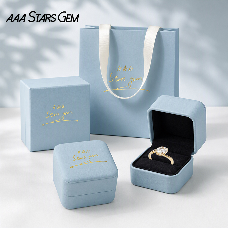 AAAStarsgem Custom IGI Jewelry 9K 10K 14K 18K Solid Gold 1.0ct Oval Shape Solitaire ring Lab Grown Gemstone Lab Diamond Engagement Rings