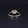 Starsgem 10k 14k 18k 1.0ct east-west Oval Bezel Ring IGI certificate Lab Diamond Gemstones Ring