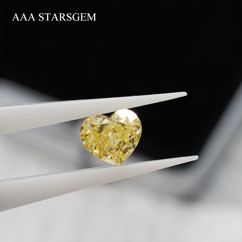 Fancy Yellow IGI HPHT Diamond