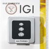 Oval Cut 1.0ct 2.0ct 3.0ct VVS HPHT Lab Grown Diamond With IGI